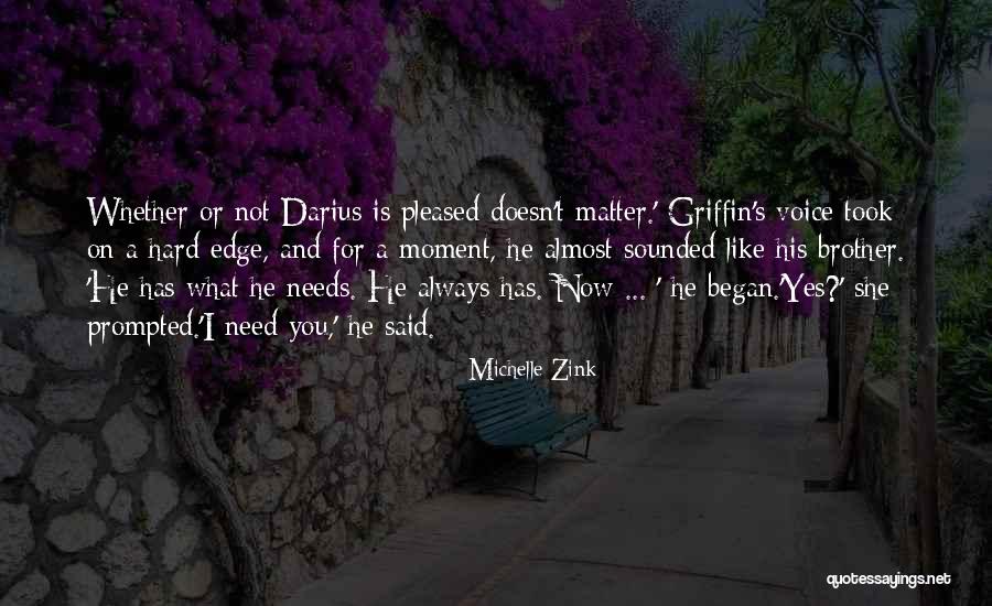 Doesn Matter Quotes By Michelle Zink