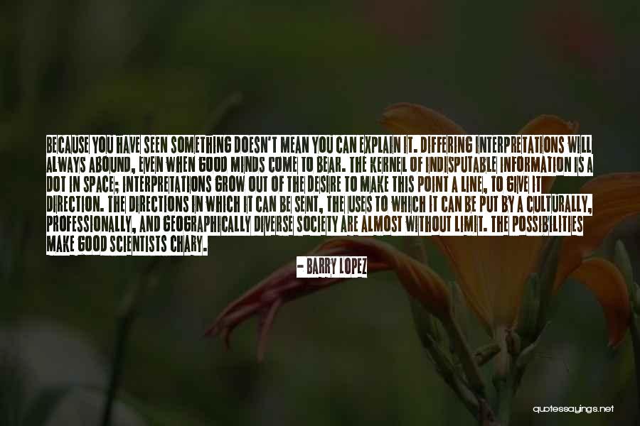 Doesn T Which Quotes By Barry Lopez Doesn T Which Quotes By Barry Lopez