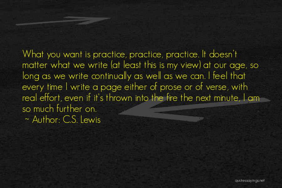 Doesn't Feel Real Quotes By C.S. Lewis