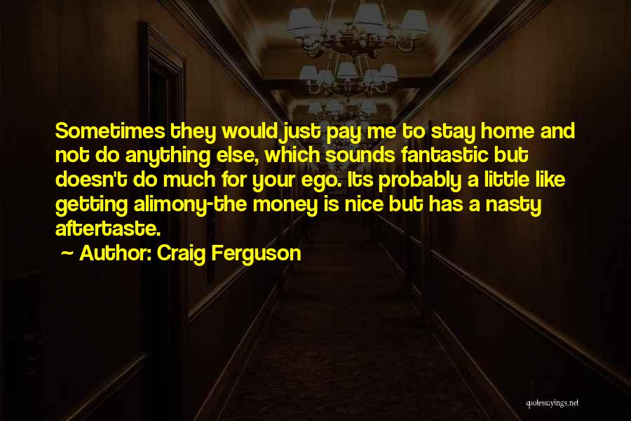 Doesn't Pay To Be Nice Quotes By Craig Ferguson