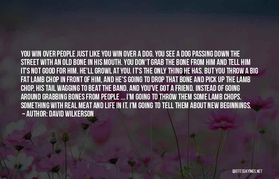 Dog And Bone Quotes By David Wilkerson