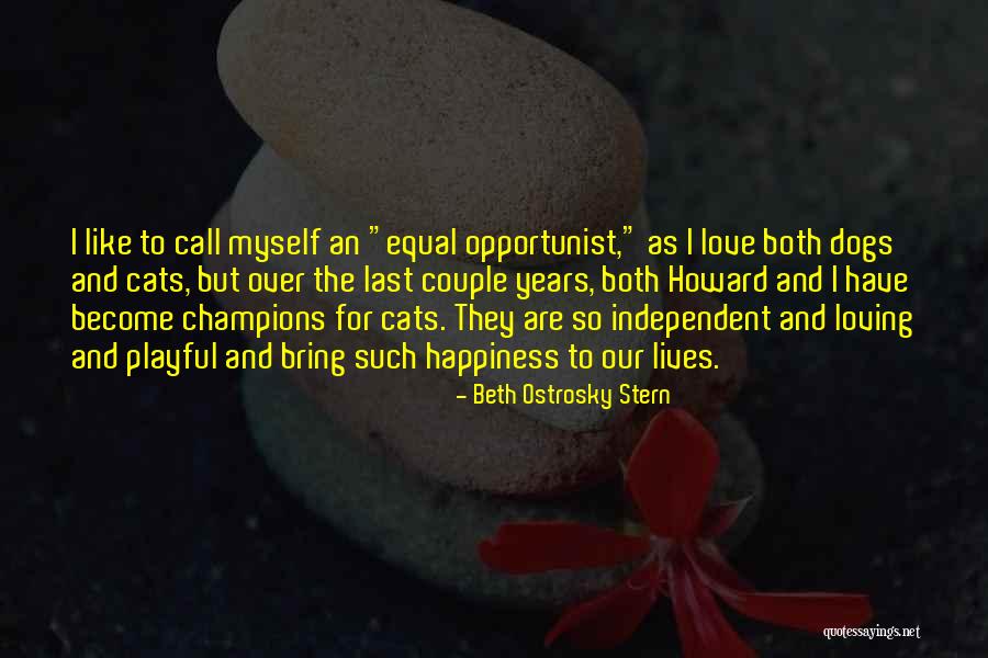 Dog And Cats Quotes By Beth Ostrosky Stern