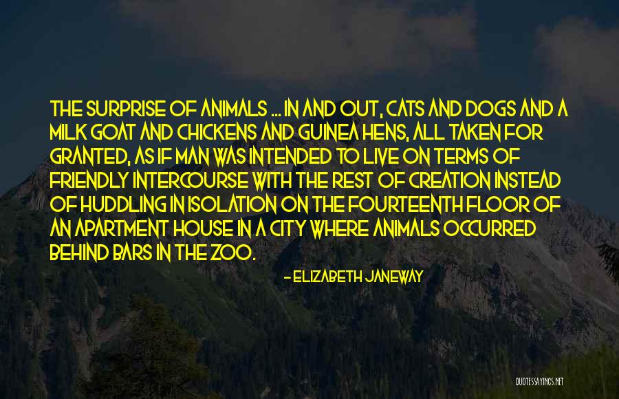 Dog And Cats Quotes By Elizabeth Janeway Dog And Cats Quotes By Elizabeth Janeway