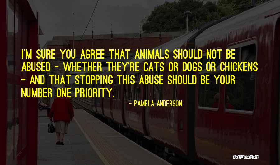 Dog And Cats Quotes By Pamela Anderson Dog And Cats Quotes By Pamela Anderson