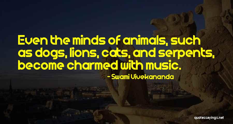 Dog And Cats Quotes By Swami Vivekananda