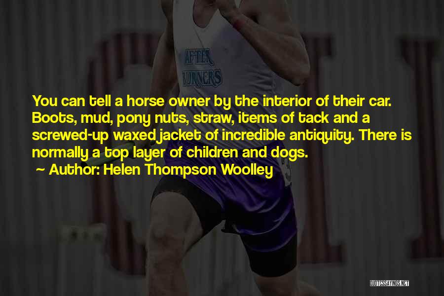 Dog And His Owner Quotes By Helen Thompson Woolley