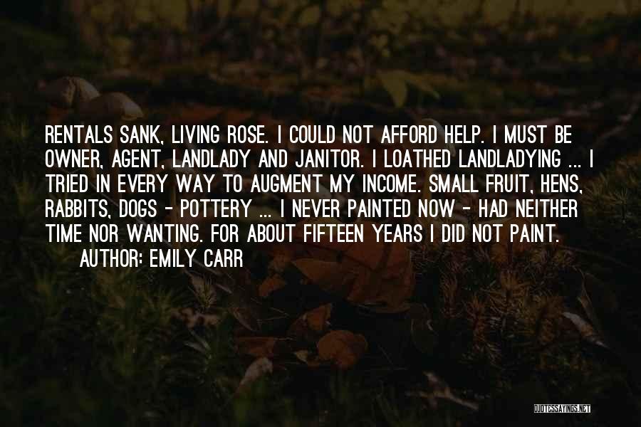 Dog And Owner Quotes By Emily Carr