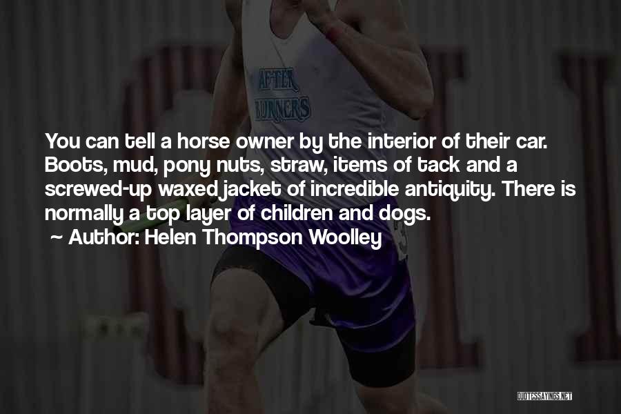 Dog And Owner Quotes By Helen Thompson Woolley