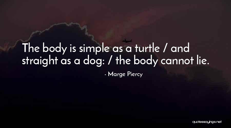 Dog And Quotes By Marge Piercy