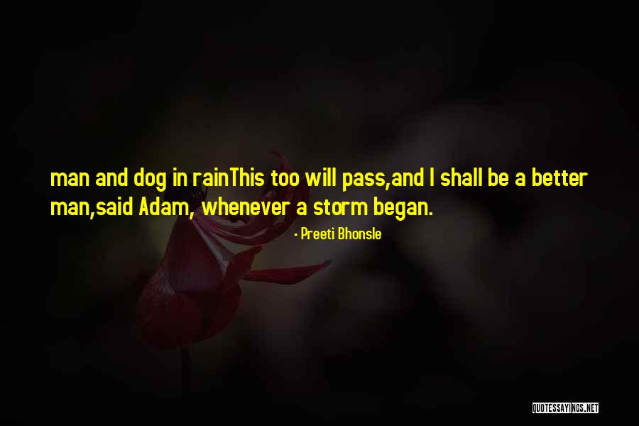 Dog And Quotes By Preeti Bhonsle