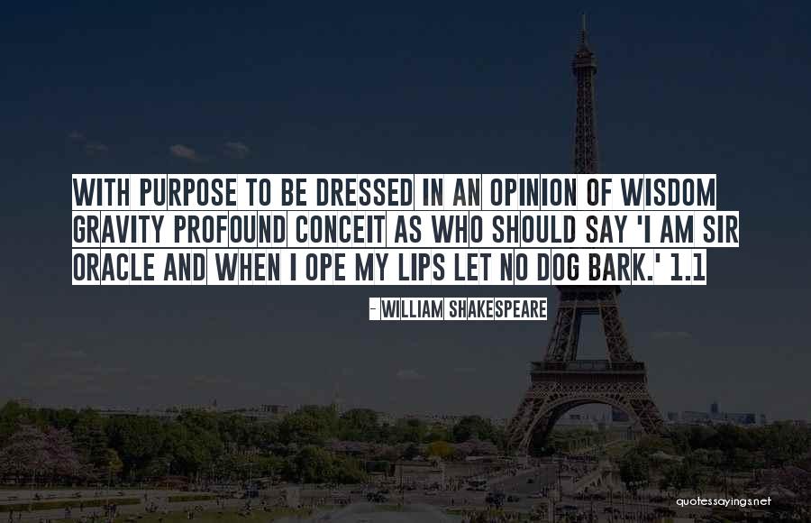 Dog And Quotes By William Shakespeare