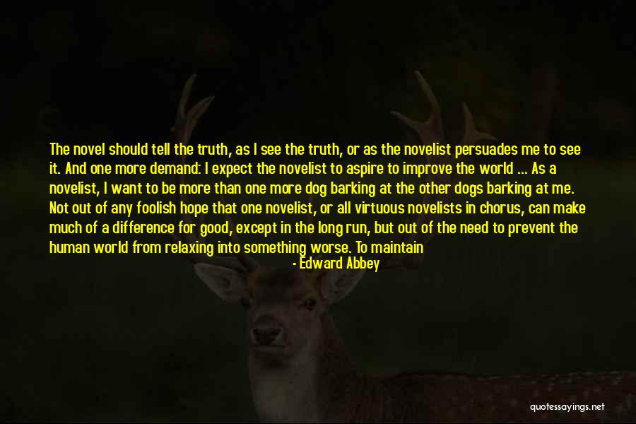 Dog Barking Quotes By Edward Abbey Dog Barking Quotes By Edward Abbey