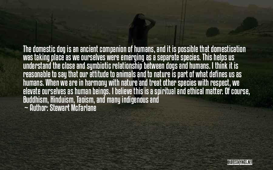 Dog Best Companion Quotes By Stewart McFarlane