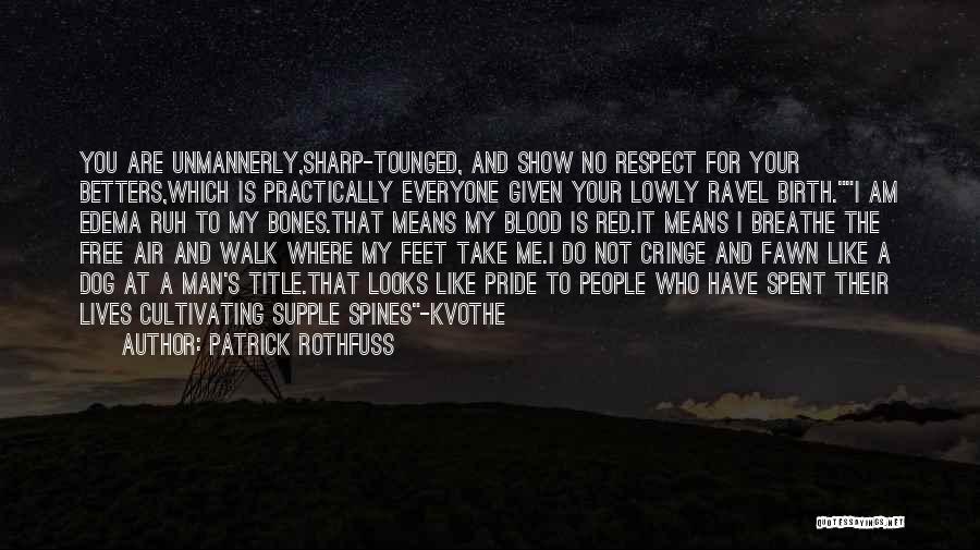 Dog Bones Quotes By Patrick Rothfuss