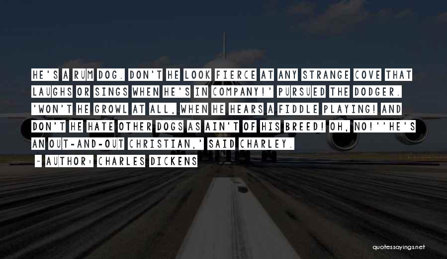 Dog Breed Quotes By Charles Dickens