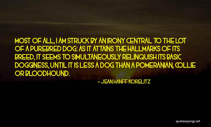 Dog Breed Quotes By Jean Hanff Korelitz