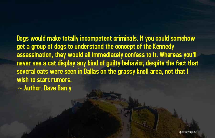 Dog Cat Quotes By Dave Barry