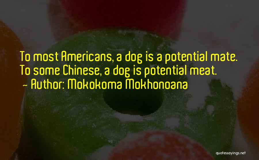 Dog Companion Quotes By Mokokoma Mokhonoana