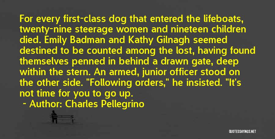 Dog Died Quotes By Charles Pellegrino