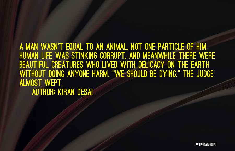 Dog Dying Quotes By Kiran Desai