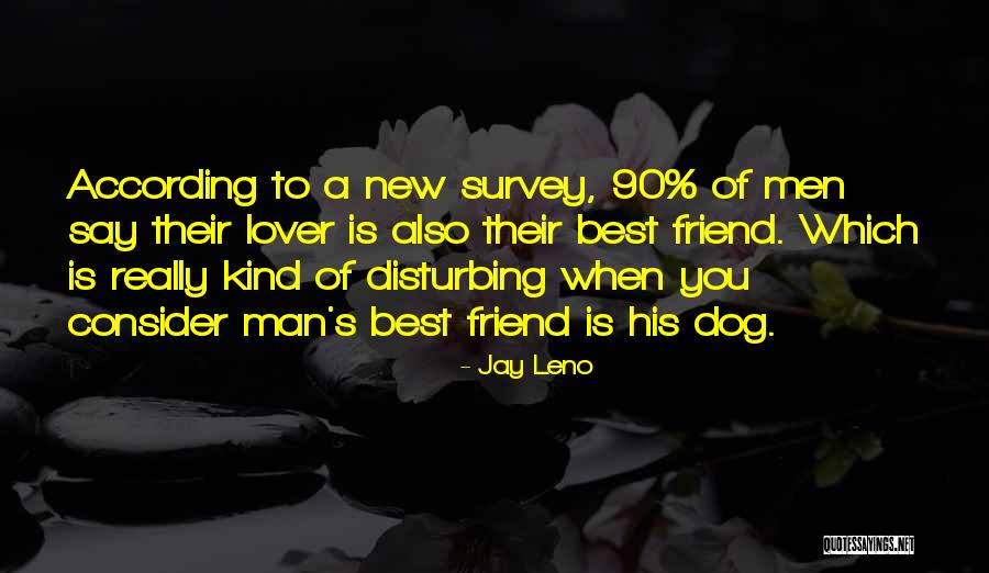 Dog Is A Man Best Friend Quotes By Jay Leno Dog Is A Man Best Friend Quotes By Jay Leno