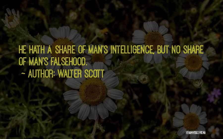 Dog Man Quotes By Walter Scott