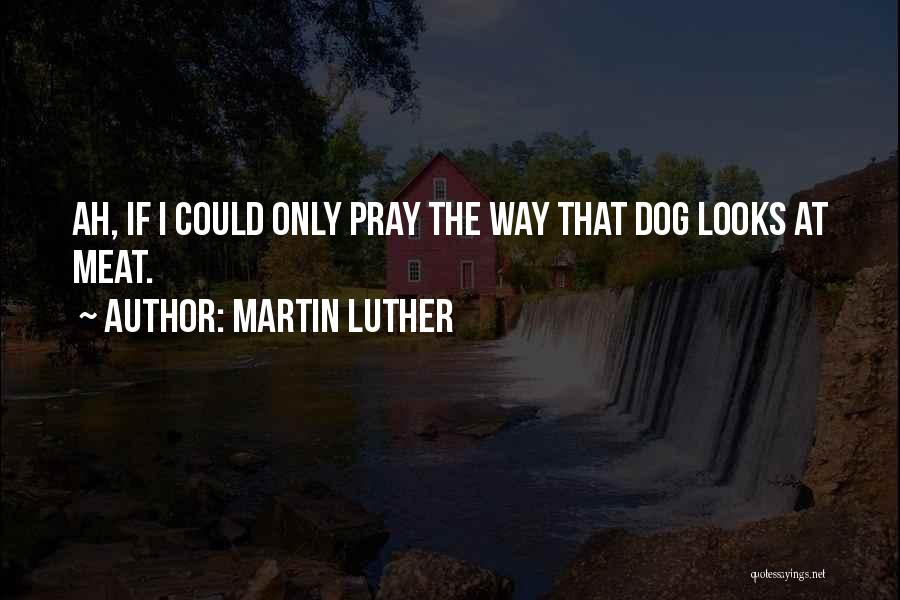 Dog Meat Quotes By Martin Luther