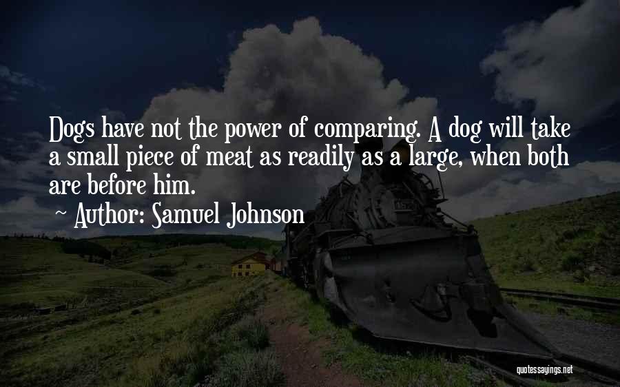 Dog Meat Quotes By Samuel Johnson