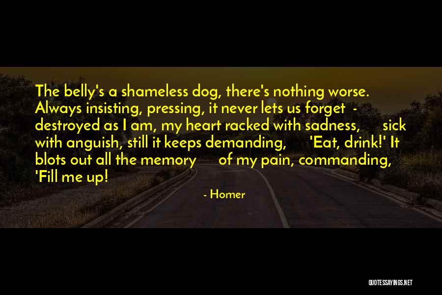 Dog Memory Quotes By Homer Dog Memory Quotes By Homer