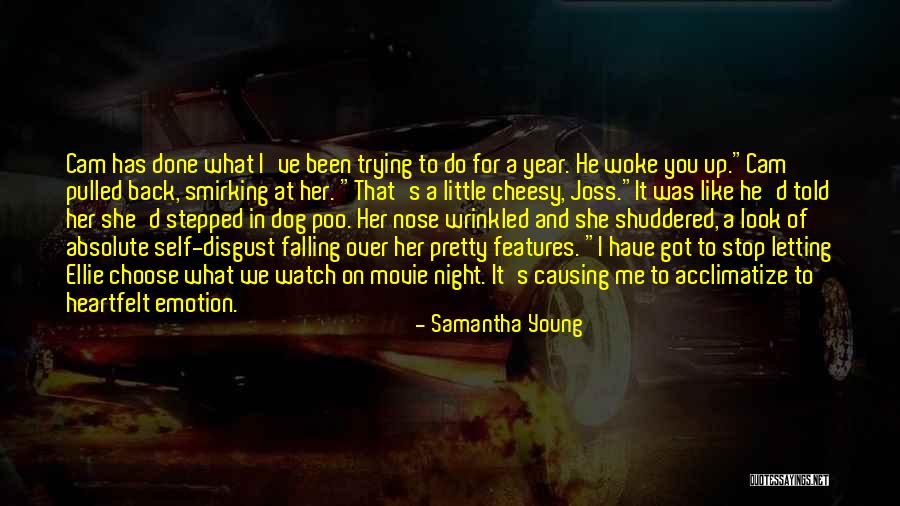 Dog Nose Quotes By Samantha Young Dog Nose Quotes By Samantha Young