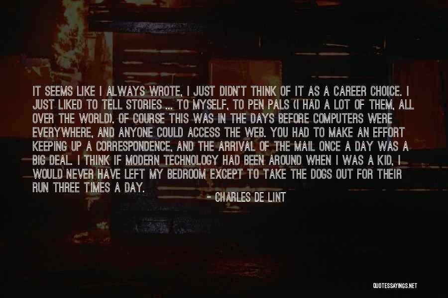 Dog Pals Quotes By Charles De Lint Dog Pals Quotes By Charles De Lint
