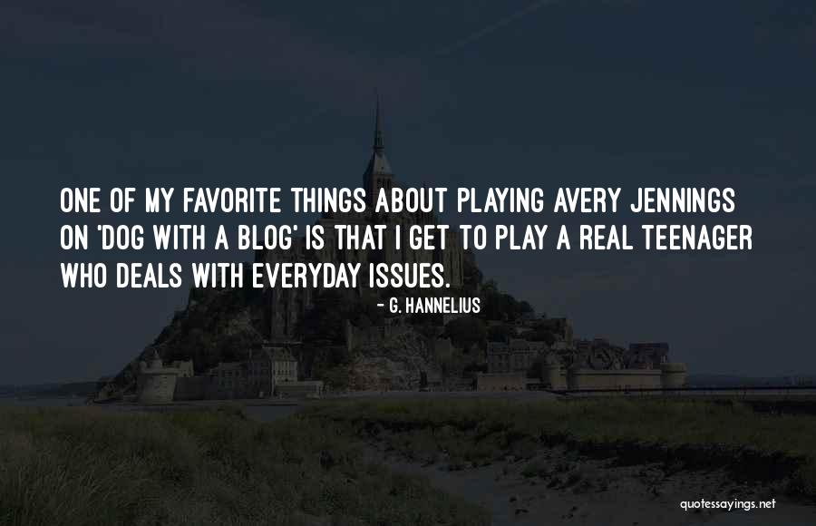 Dog Playing Quotes By G. Hannelius Dog Playing Quotes By G. Hannelius