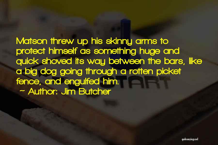 Dog Protect Quotes By Jim Butcher