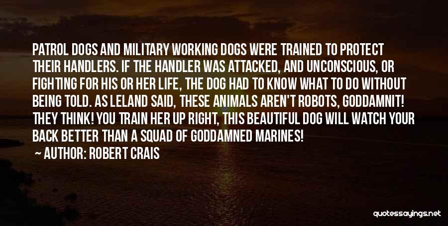 Dog Protect Quotes By Robert Crais