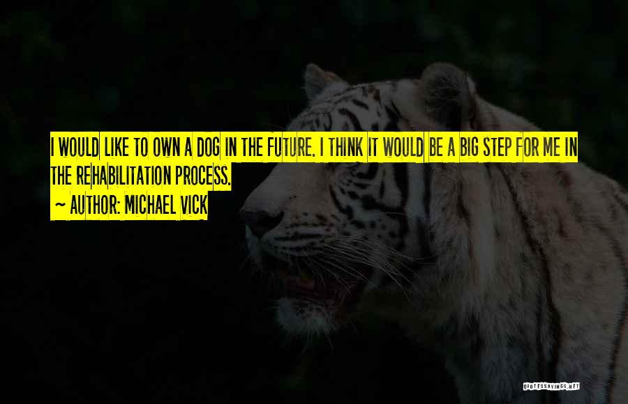 Dog Rehabilitation Quotes By Michael Vick
