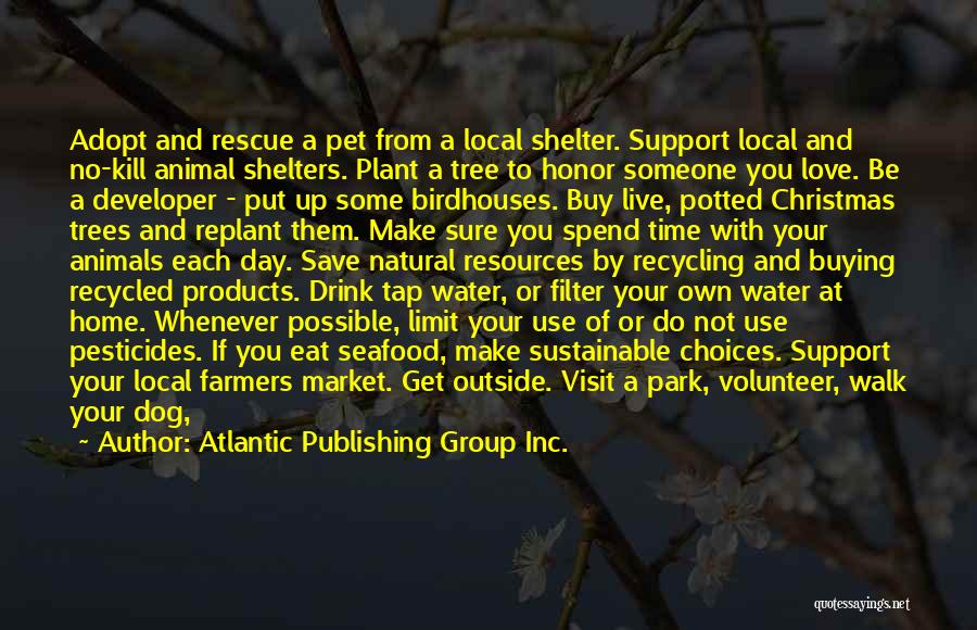 Dog Shelter Quotes By Atlantic Publishing Group Inc.