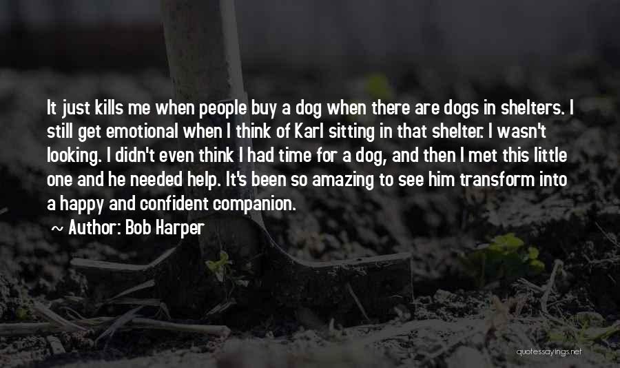 Dog Sitting Quotes By Bob Harper