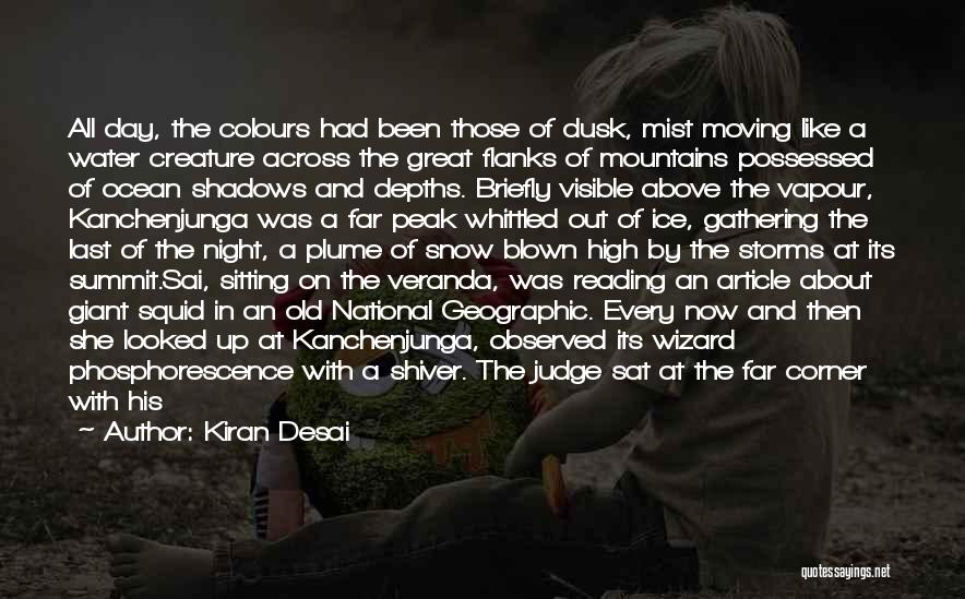 Dog Sitting Quotes By Kiran Desai