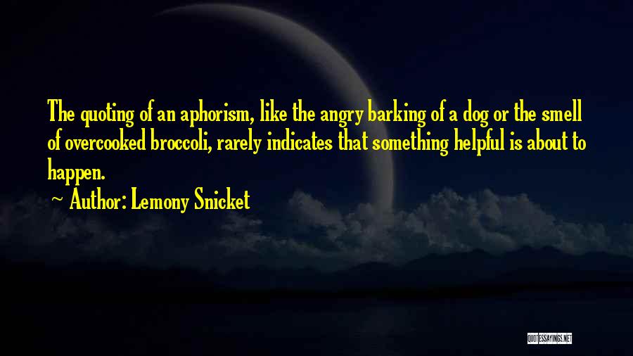 Dog Smell Quotes By Lemony Snicket