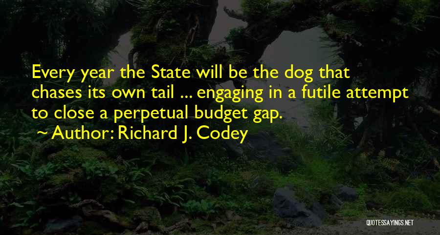 Dog Tail Quotes By Richard J. Codey