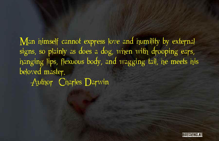 Dog Tail Wagging Quotes By Charles Darwin