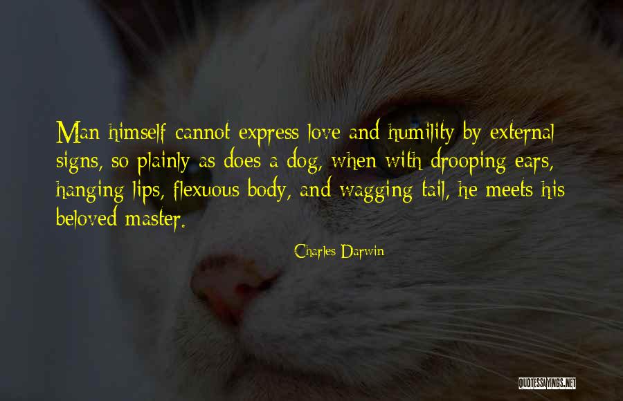 Dog Tail Wagging Quotes By Charles Darwin