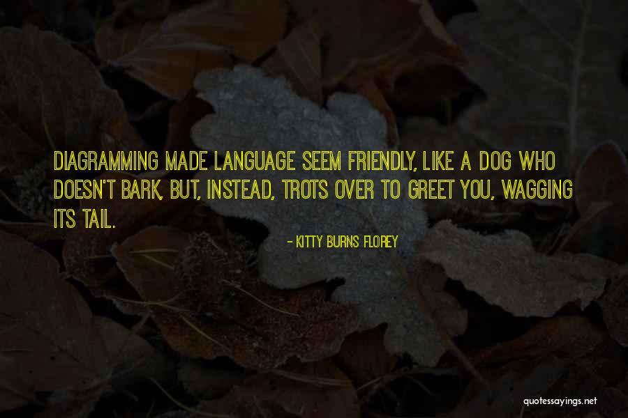 Dog Tail Wagging Quotes By Kitty Burns Florey