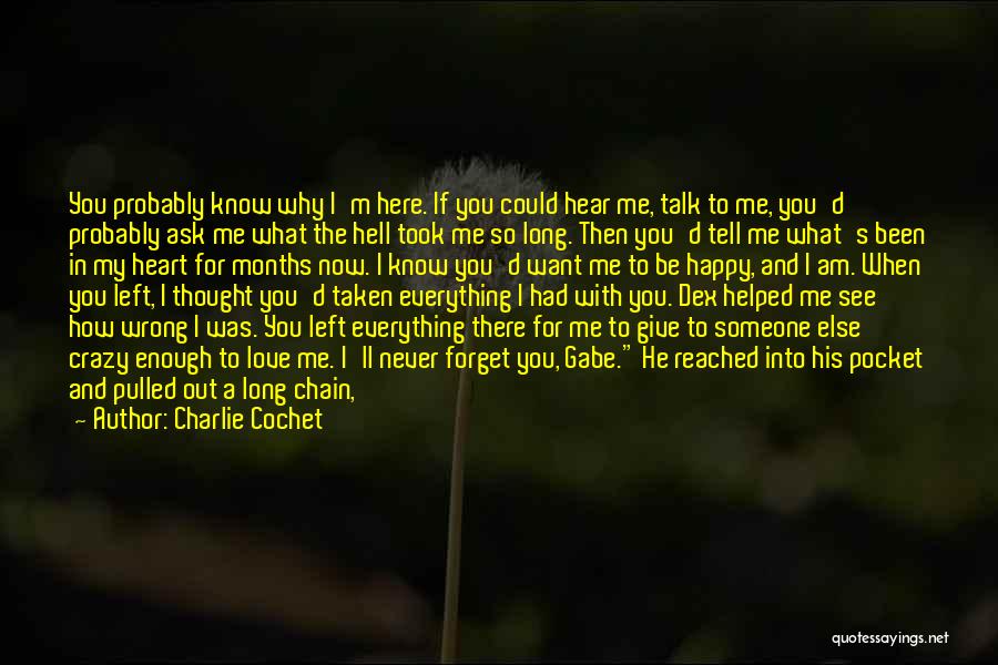 Dog Tombstone Quotes By Charlie Cochet