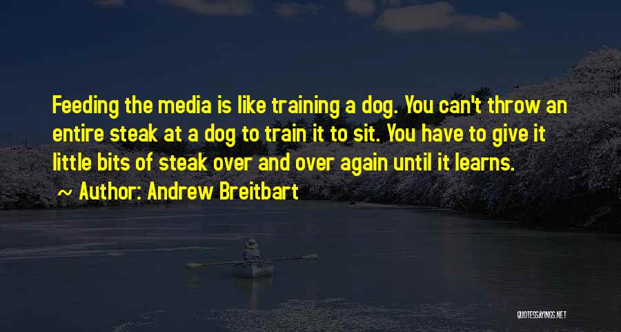 Dog Training Quotes By Andrew Breitbart