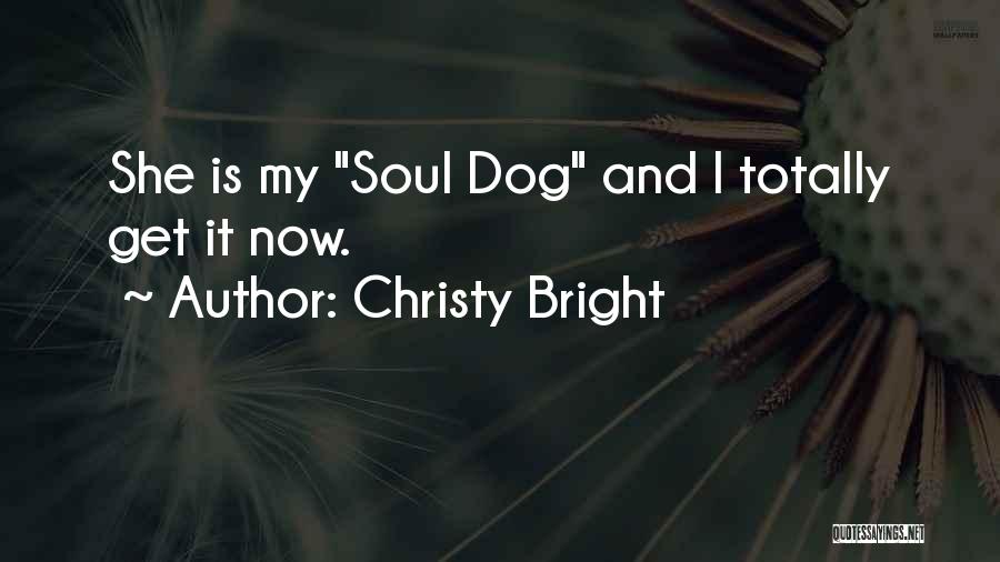 Dog Treats Quotes By Christy Bright