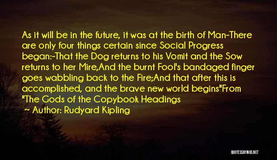Dog Vomit Quotes By Rudyard Kipling