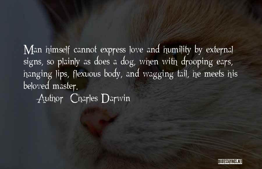 Dog Wagging Tail Quotes By Charles Darwin