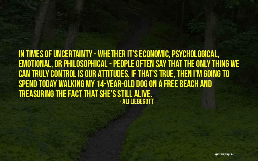 Dog Walking Quotes By Ali Liebegott