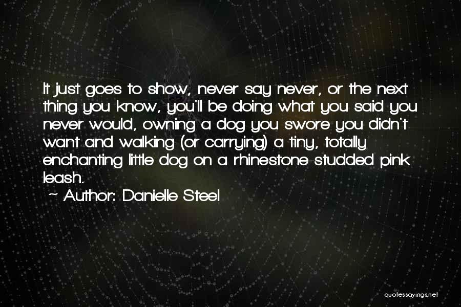 Dog Walking Quotes By Danielle Steel